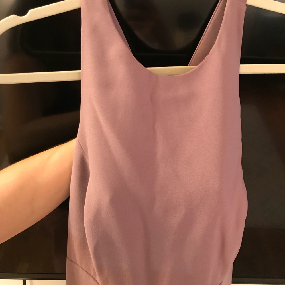 Bella Bridesmaid Dress—Dessy in French Truffle - Picture 3 of 7